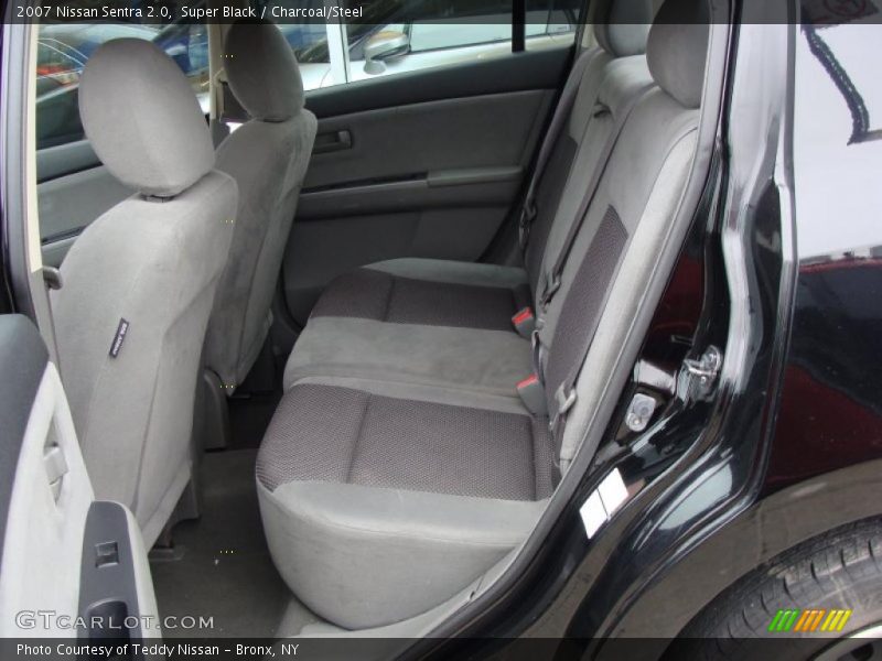 Super Black / Charcoal/Steel 2007 Nissan Sentra 2.0