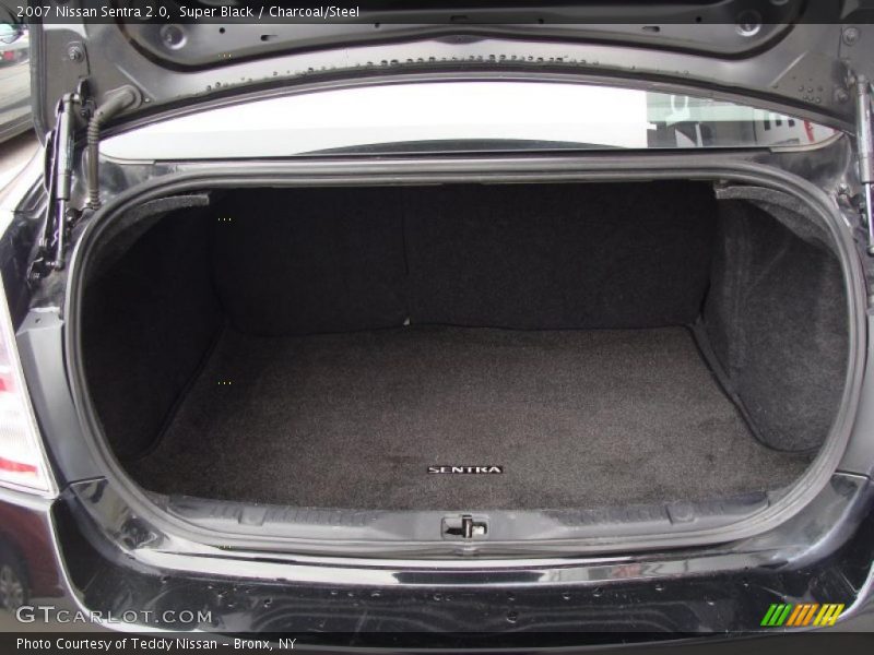 Super Black / Charcoal/Steel 2007 Nissan Sentra 2.0