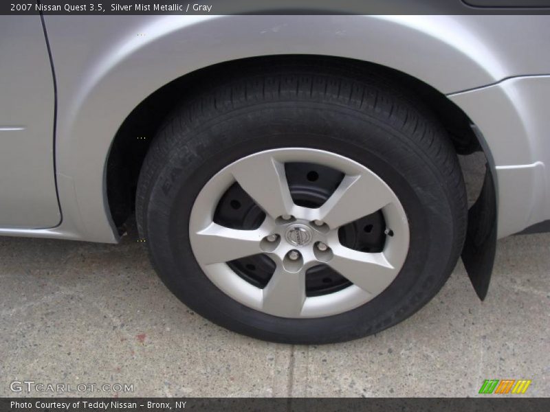 Silver Mist Metallic / Gray 2007 Nissan Quest 3.5