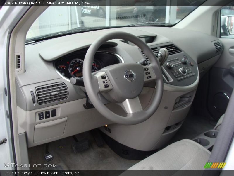 Silver Mist Metallic / Gray 2007 Nissan Quest 3.5