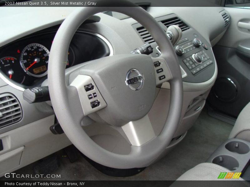 Silver Mist Metallic / Gray 2007 Nissan Quest 3.5