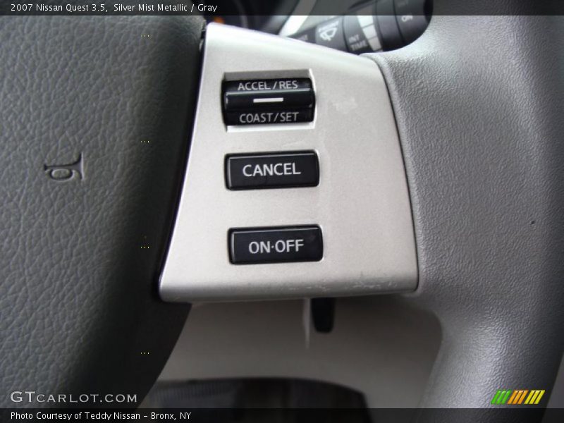 Silver Mist Metallic / Gray 2007 Nissan Quest 3.5