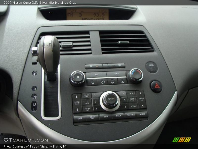 Silver Mist Metallic / Gray 2007 Nissan Quest 3.5