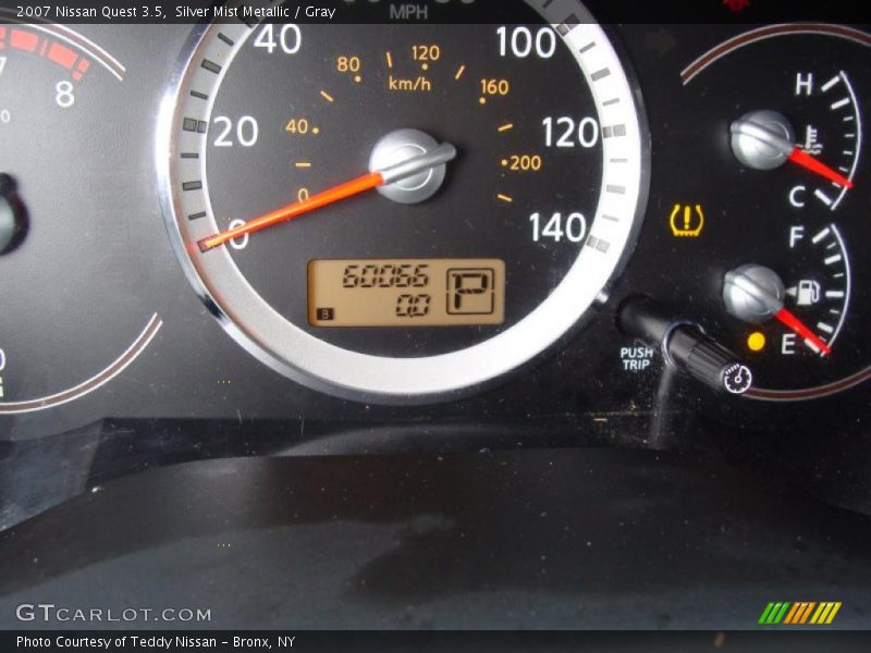 Silver Mist Metallic / Gray 2007 Nissan Quest 3.5