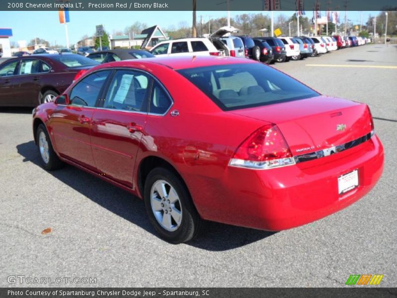 Precision Red / Ebony Black 2008 Chevrolet Impala LT