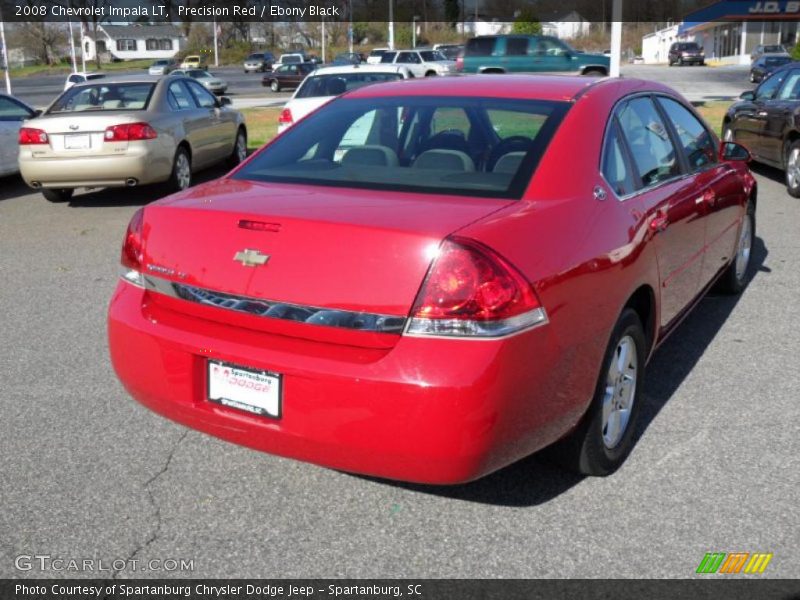 Precision Red / Ebony Black 2008 Chevrolet Impala LT