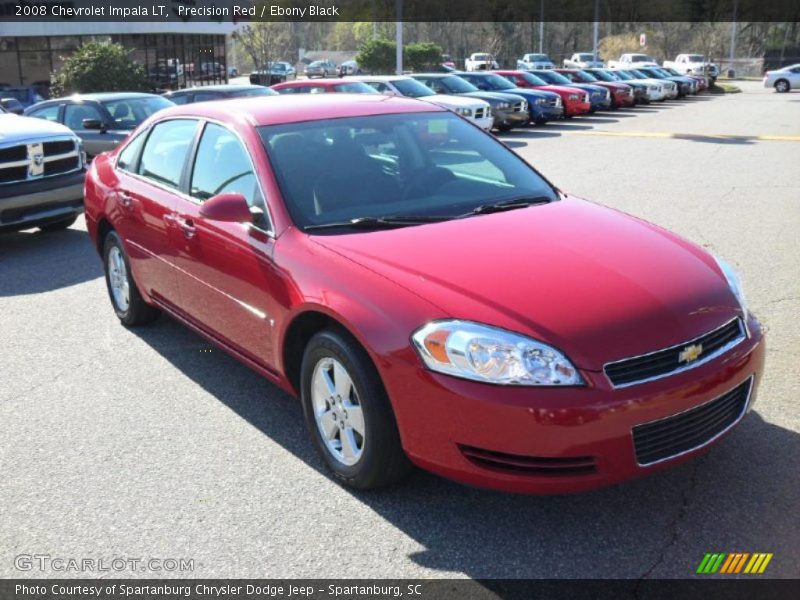 Precision Red / Ebony Black 2008 Chevrolet Impala LT