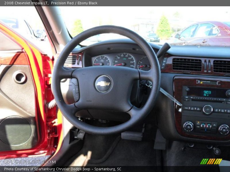 Precision Red / Ebony Black 2008 Chevrolet Impala LT