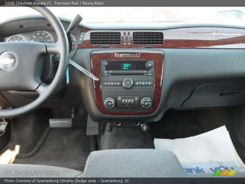 Precision Red / Ebony Black 2008 Chevrolet Impala LT