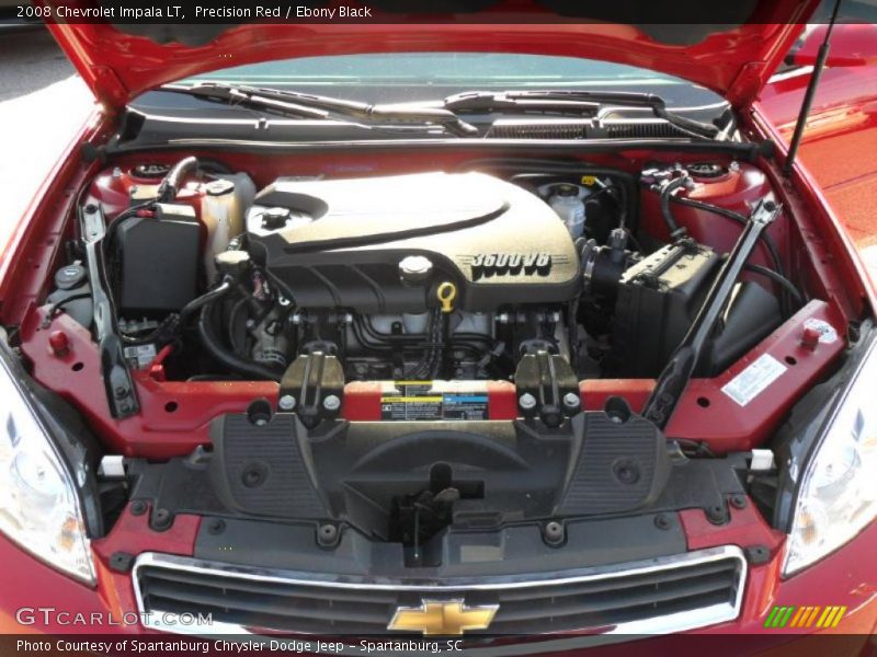 Precision Red / Ebony Black 2008 Chevrolet Impala LT