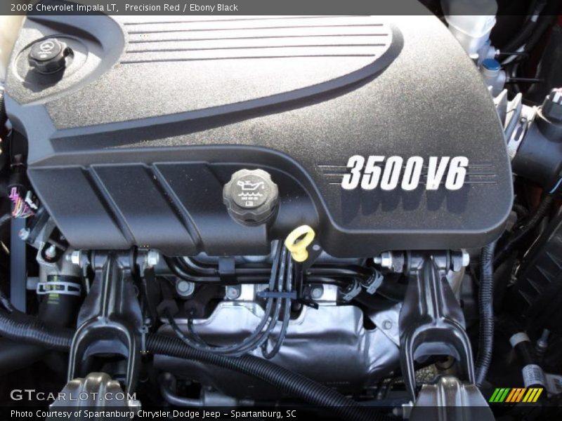 Precision Red / Ebony Black 2008 Chevrolet Impala LT