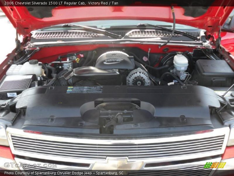 Victory Red / Tan 2006 Chevrolet Silverado 1500 LT Regular Cab