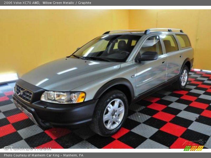 Willow Green Metallic / Graphite 2006 Volvo XC70 AWD