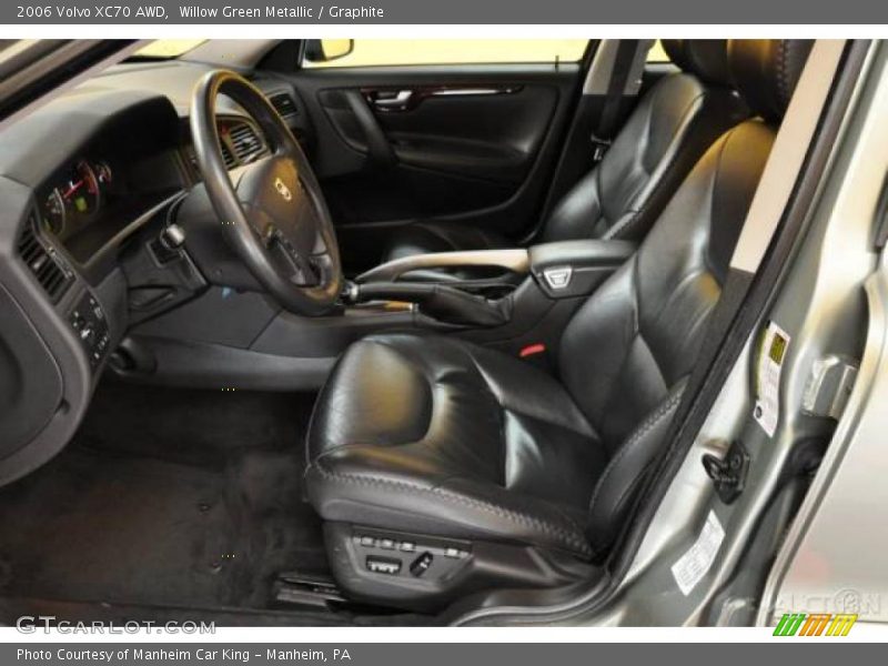 Willow Green Metallic / Graphite 2006 Volvo XC70 AWD