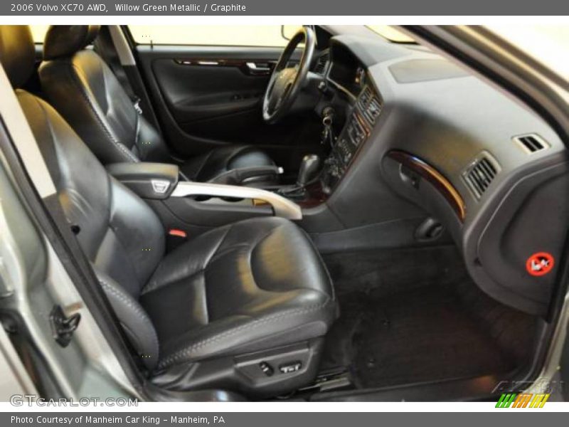 Willow Green Metallic / Graphite 2006 Volvo XC70 AWD