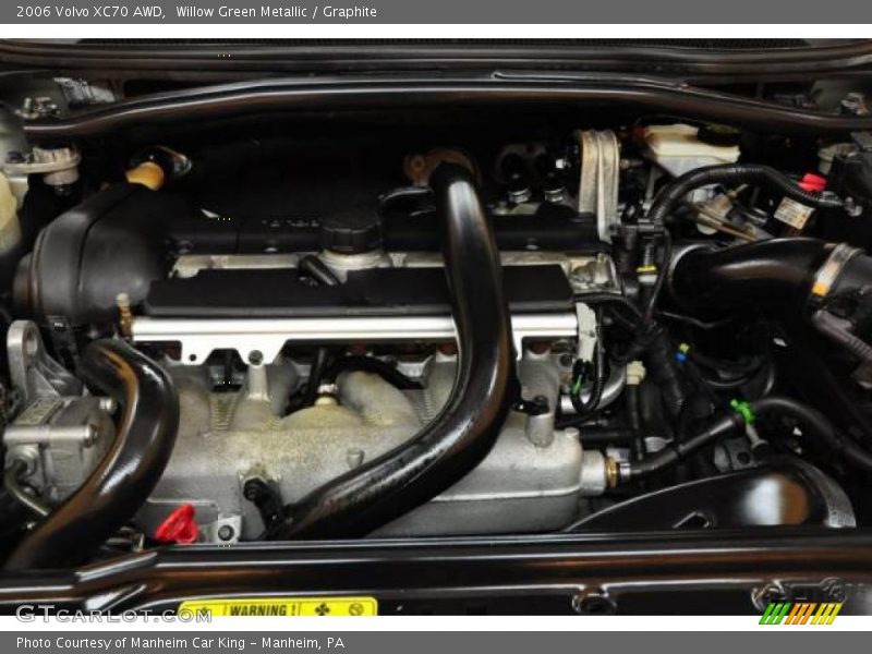 Willow Green Metallic / Graphite 2006 Volvo XC70 AWD
