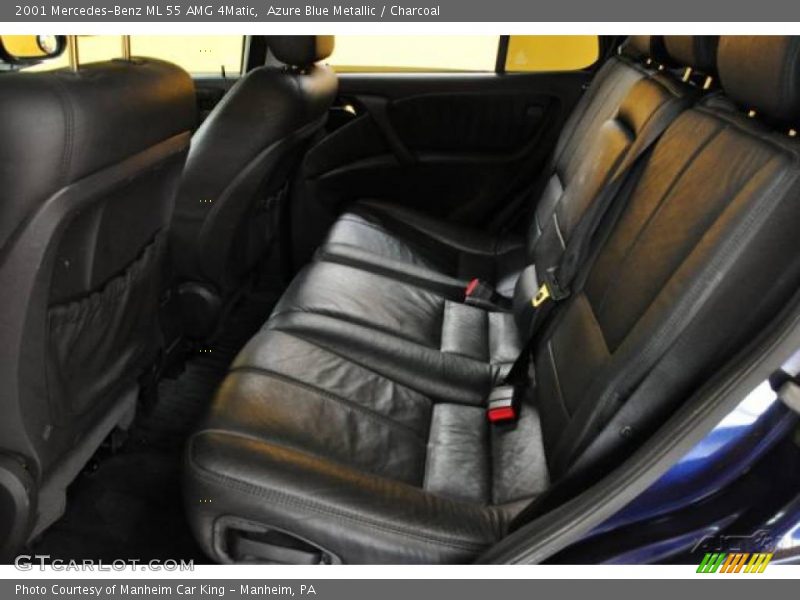 Azure Blue Metallic / Charcoal 2001 Mercedes-Benz ML 55 AMG 4Matic