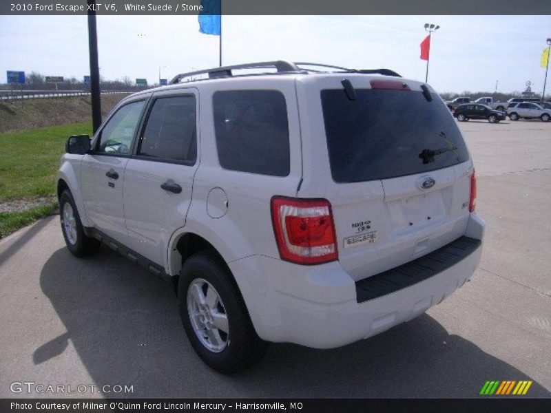 White Suede / Stone 2010 Ford Escape XLT V6