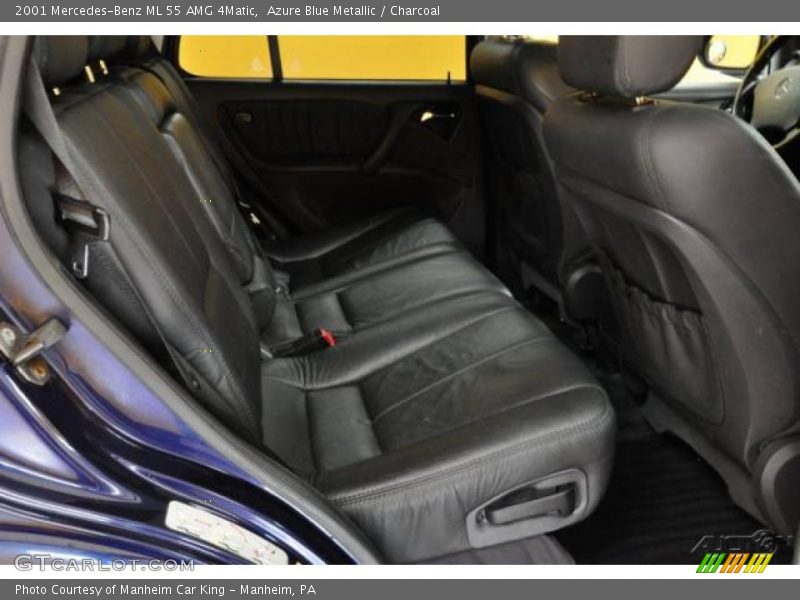 Azure Blue Metallic / Charcoal 2001 Mercedes-Benz ML 55 AMG 4Matic