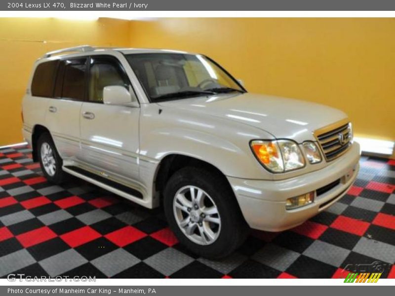 Blizzard White Pearl / Ivory 2004 Lexus LX 470