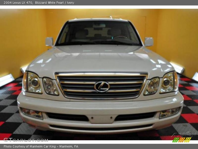 Blizzard White Pearl / Ivory 2004 Lexus LX 470