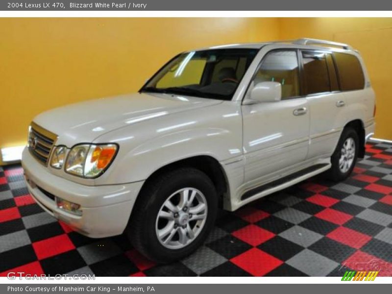 Blizzard White Pearl / Ivory 2004 Lexus LX 470