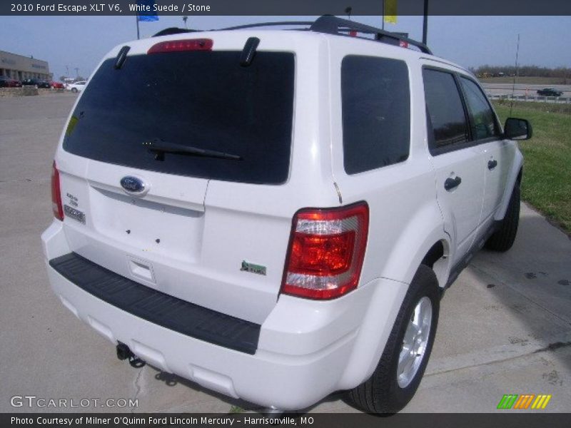 White Suede / Stone 2010 Ford Escape XLT V6