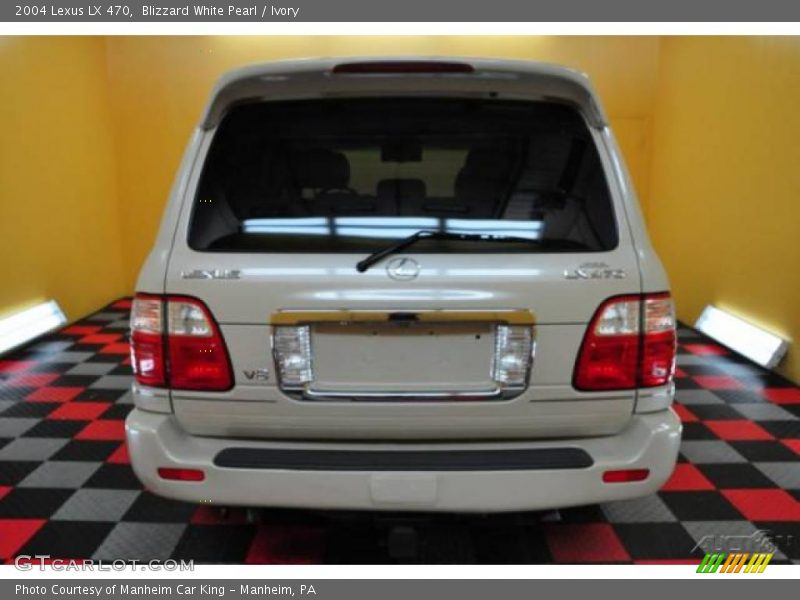 Blizzard White Pearl / Ivory 2004 Lexus LX 470