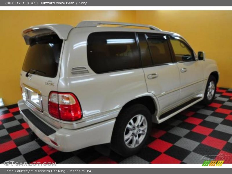 Blizzard White Pearl / Ivory 2004 Lexus LX 470