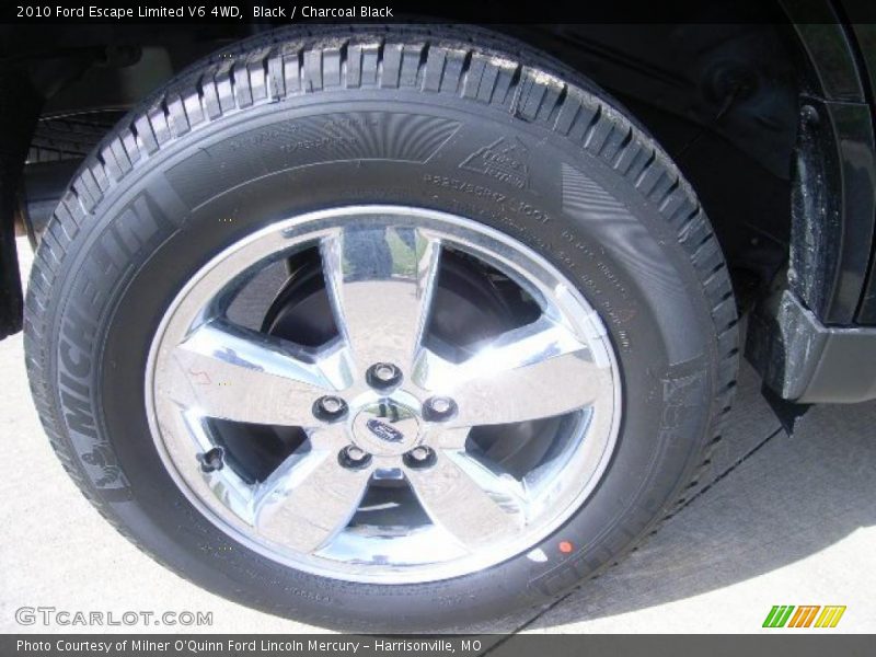 Black / Charcoal Black 2010 Ford Escape Limited V6 4WD