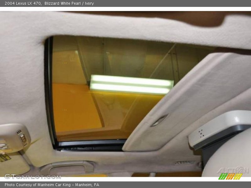 Blizzard White Pearl / Ivory 2004 Lexus LX 470