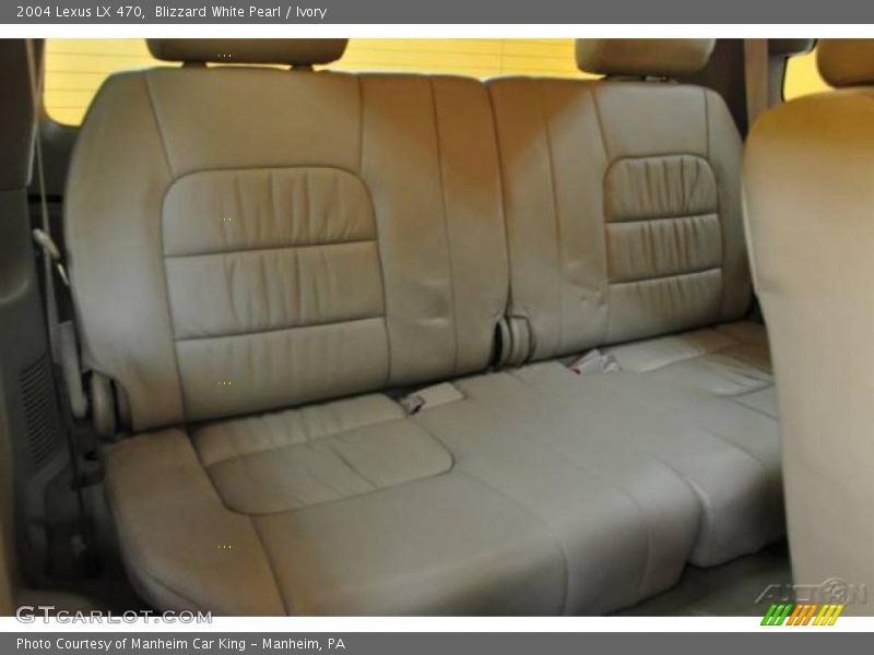 Blizzard White Pearl / Ivory 2004 Lexus LX 470