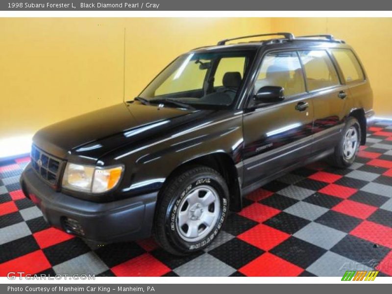 Black Diamond Pearl / Gray 1998 Subaru Forester L