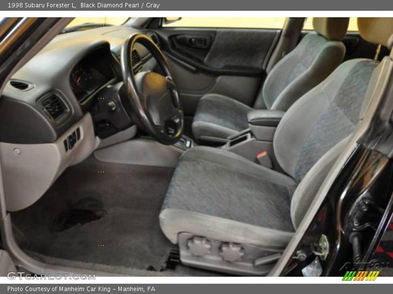 Black Diamond Pearl / Gray 1998 Subaru Forester L