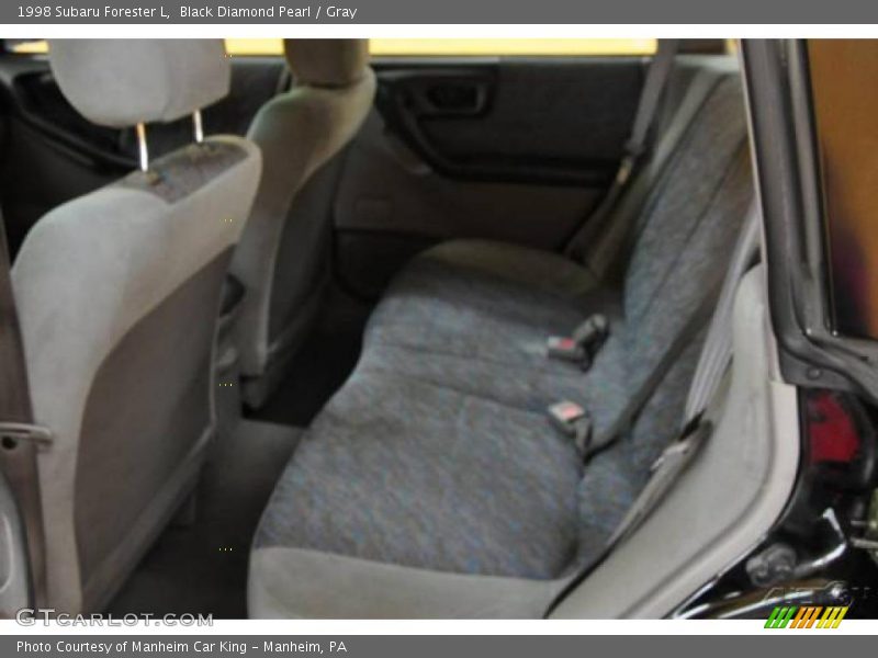 Black Diamond Pearl / Gray 1998 Subaru Forester L