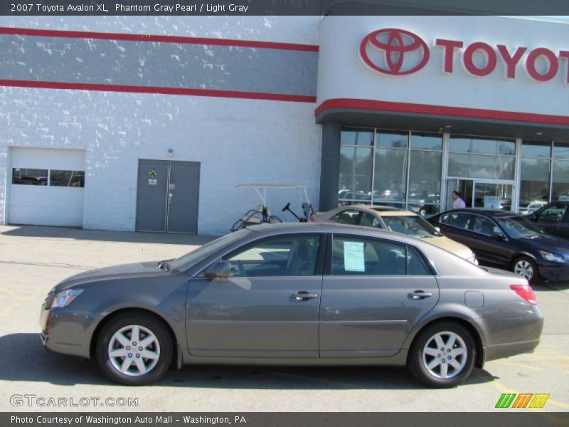 Phantom Gray Pearl / Light Gray 2007 Toyota Avalon XL