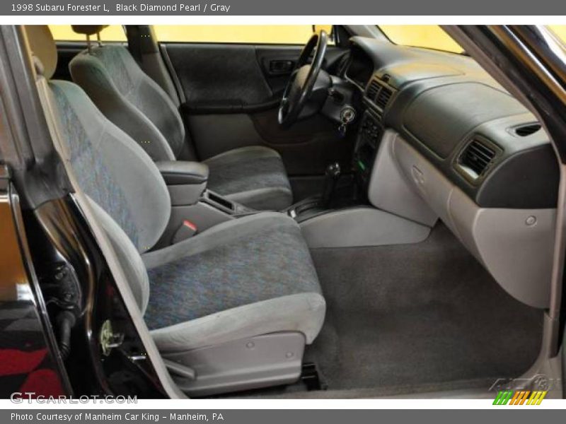 Black Diamond Pearl / Gray 1998 Subaru Forester L