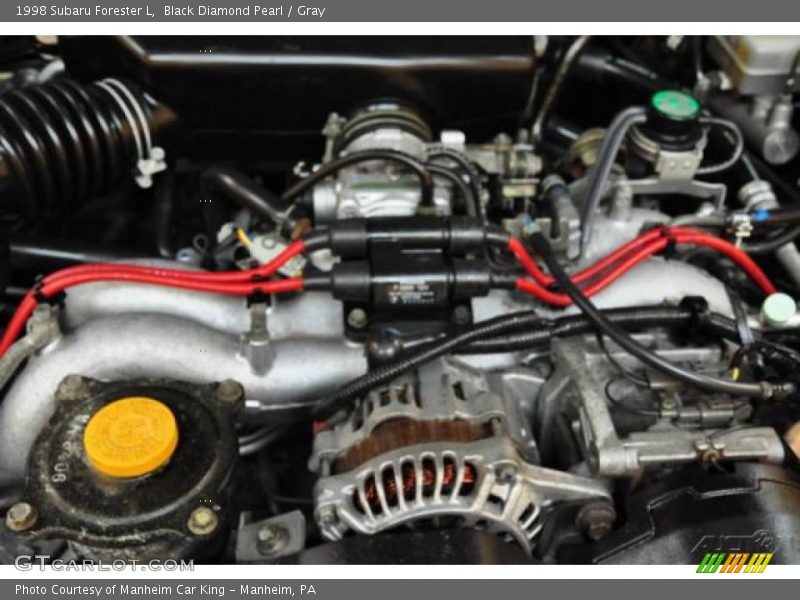 Black Diamond Pearl / Gray 1998 Subaru Forester L