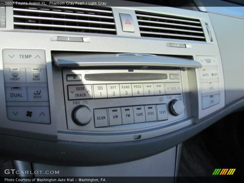 Phantom Gray Pearl / Light Gray 2007 Toyota Avalon XL