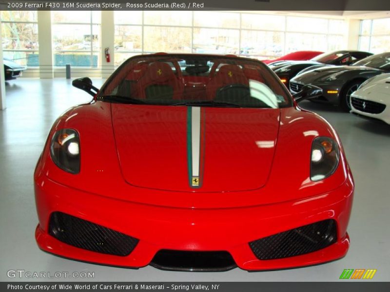 Rosso Scuderia (Red) / Red 2009 Ferrari F430 16M Scuderia Spider