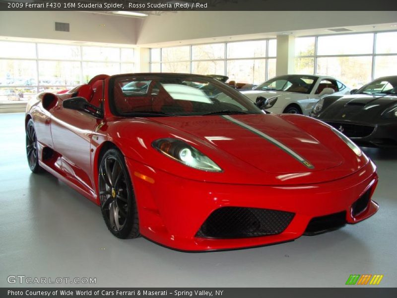 Rosso Scuderia (Red) / Red 2009 Ferrari F430 16M Scuderia Spider