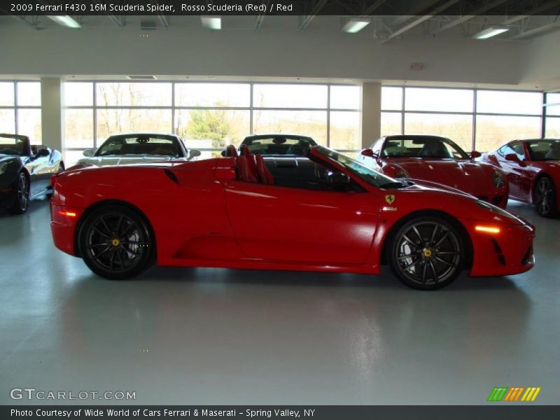 Rosso Scuderia (Red) / Red 2009 Ferrari F430 16M Scuderia Spider