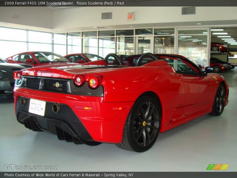 Rosso Scuderia (Red) / Red 2009 Ferrari F430 16M Scuderia Spider