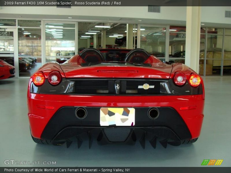 Rosso Scuderia (Red) / Red 2009 Ferrari F430 16M Scuderia Spider