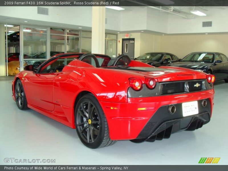 Rosso Scuderia (Red) / Red 2009 Ferrari F430 16M Scuderia Spider