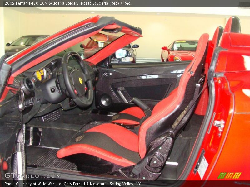 Rosso Scuderia (Red) / Red 2009 Ferrari F430 16M Scuderia Spider