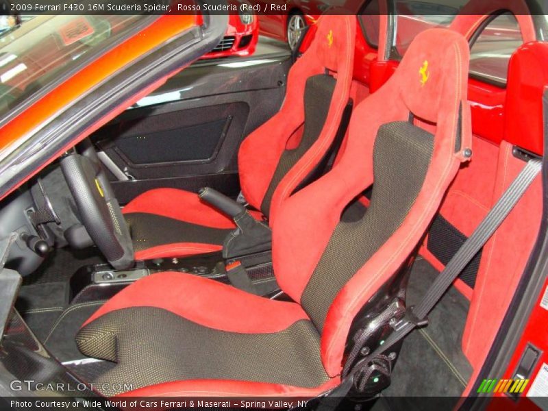 Rosso Scuderia (Red) / Red 2009 Ferrari F430 16M Scuderia Spider