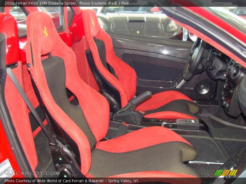 Rosso Scuderia (Red) / Red 2009 Ferrari F430 16M Scuderia Spider