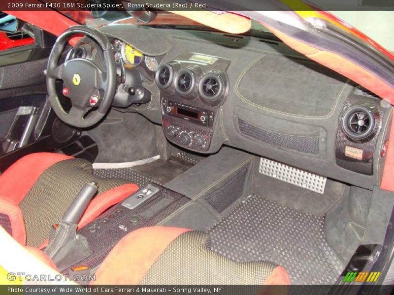 Rosso Scuderia (Red) / Red 2009 Ferrari F430 16M Scuderia Spider