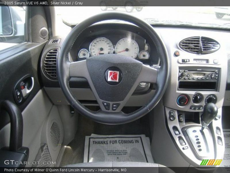 Silver Nickel / Gray 2005 Saturn VUE V6 AWD